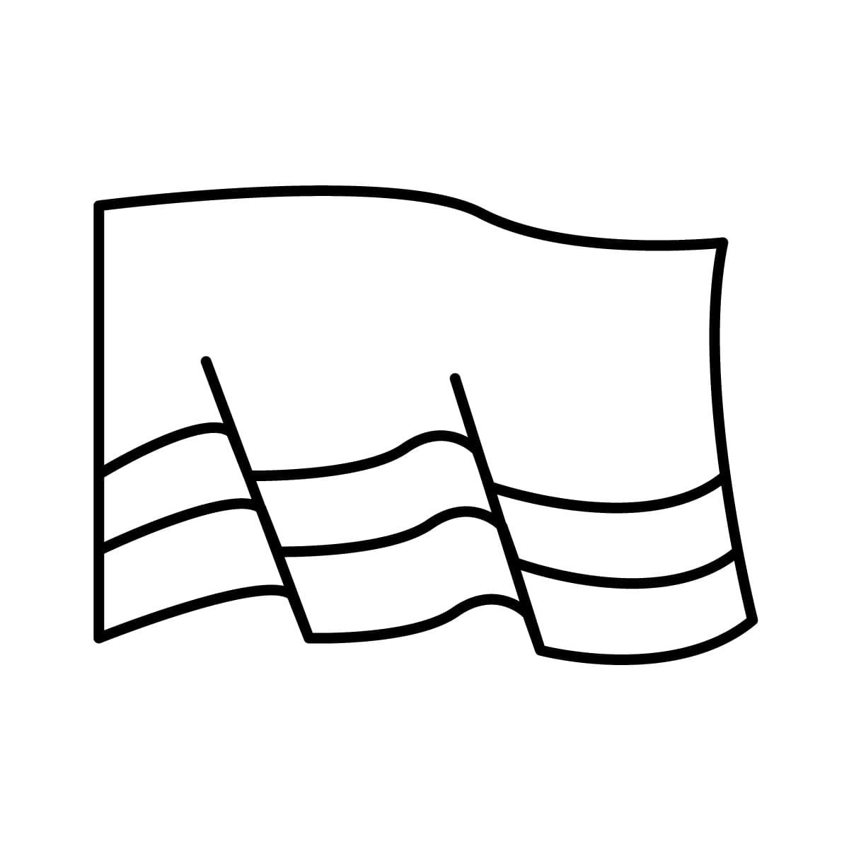 Imagen de bandera-de-colombia para colorear