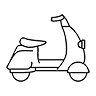 Logo de los dibujos de moto para colorear